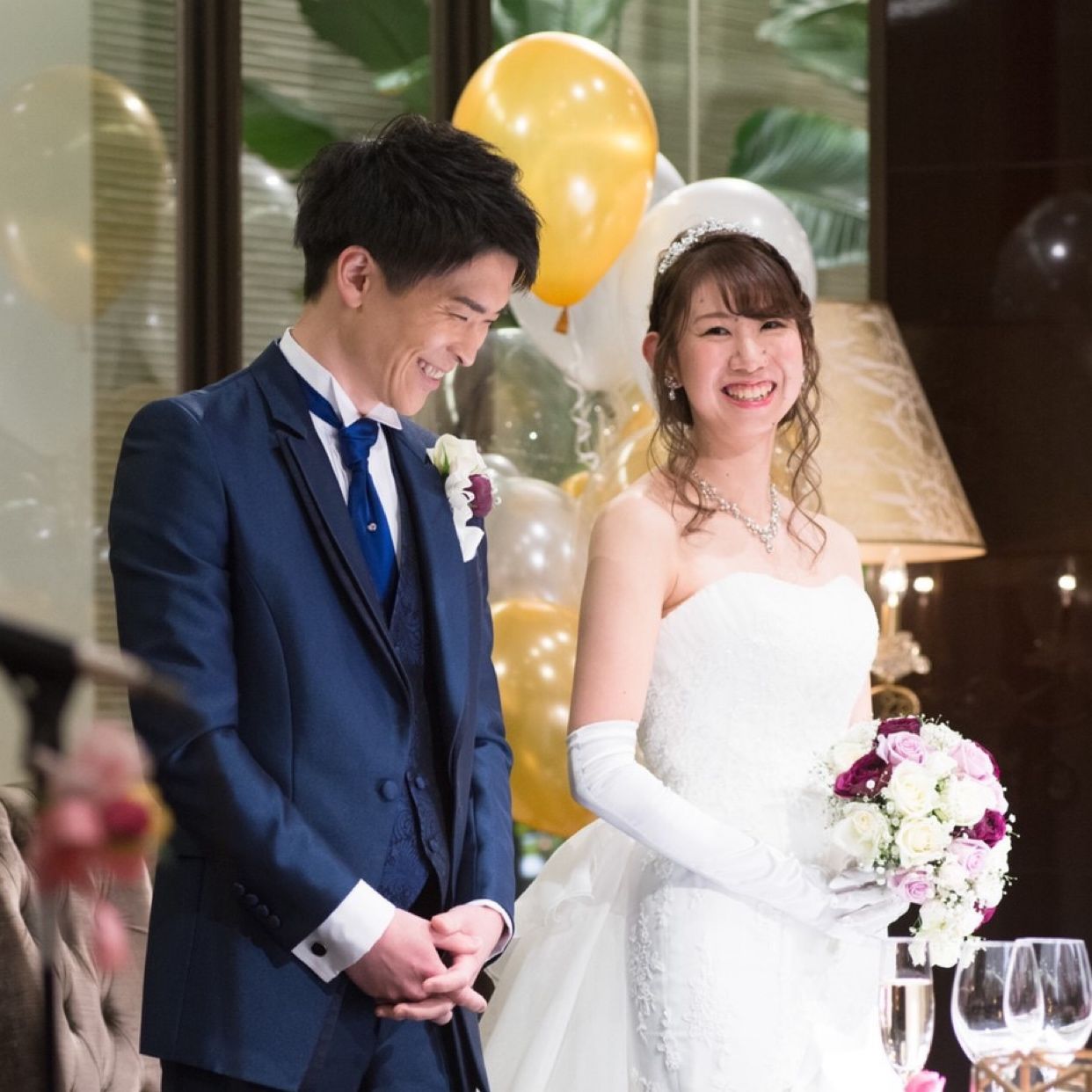 披露宴パーティのカバー写真