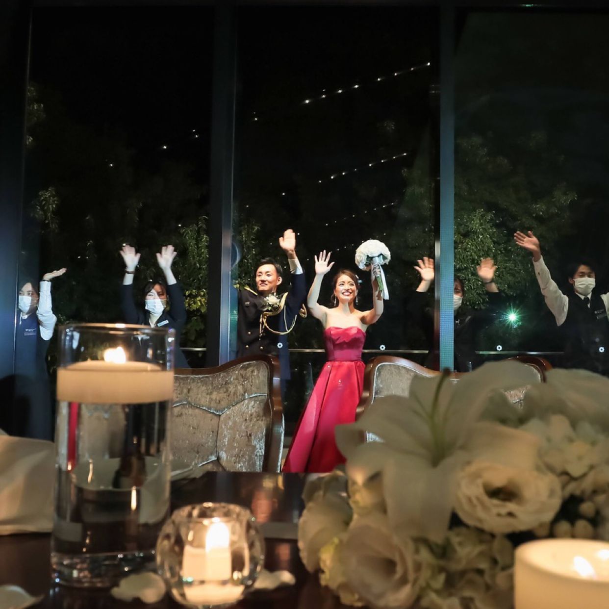 披露宴パーティのカバー写真