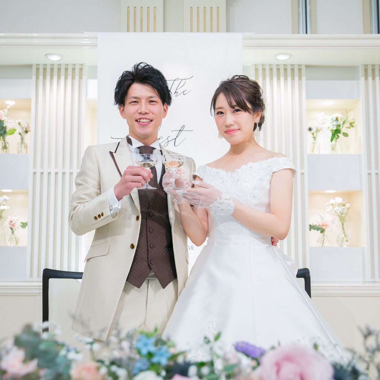 披露宴パーティのカバー写真