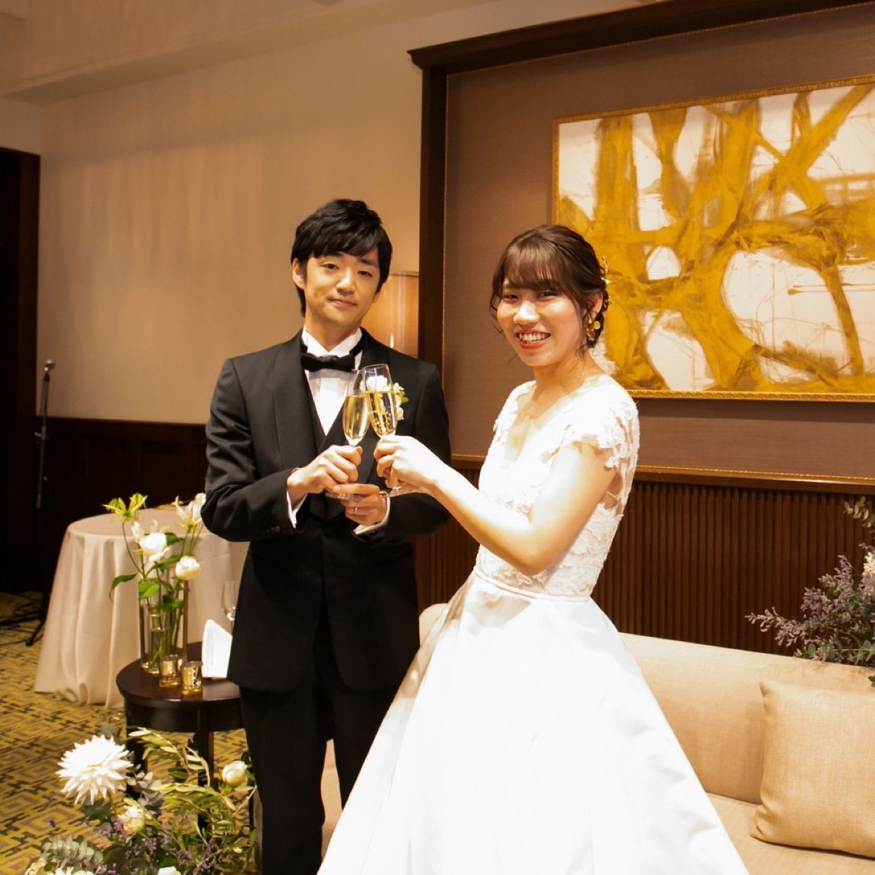 披露宴パーティのカバー写真