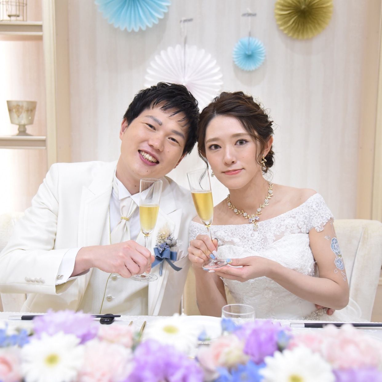 披露宴パーティのカバー写真