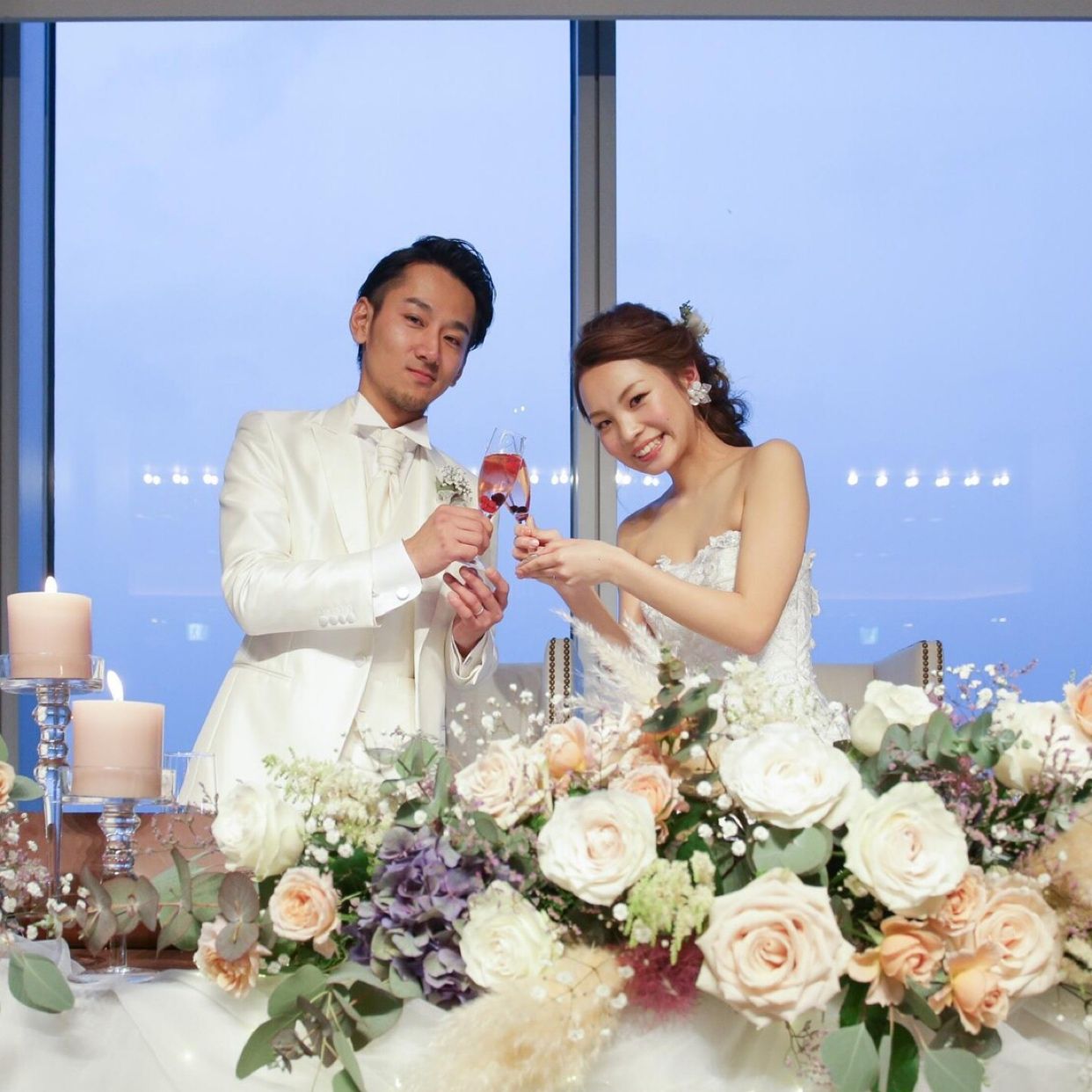 披露宴パーティのカバー写真