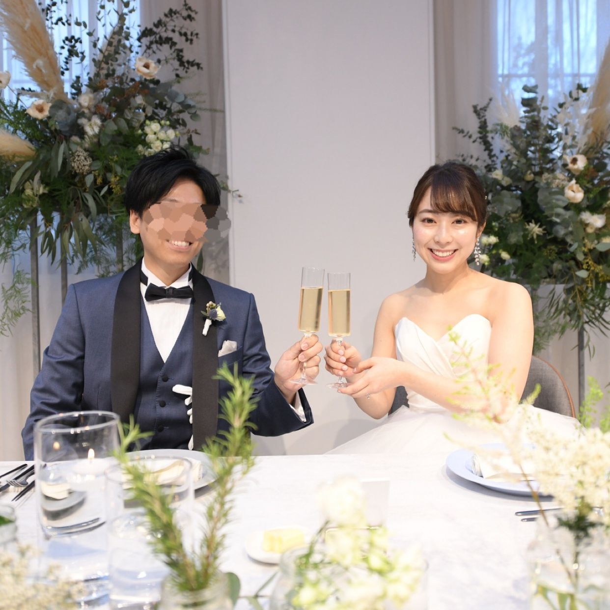 披露宴パーティのカバー写真