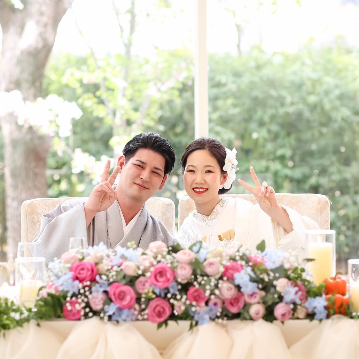 披露宴パーティのカバー写真