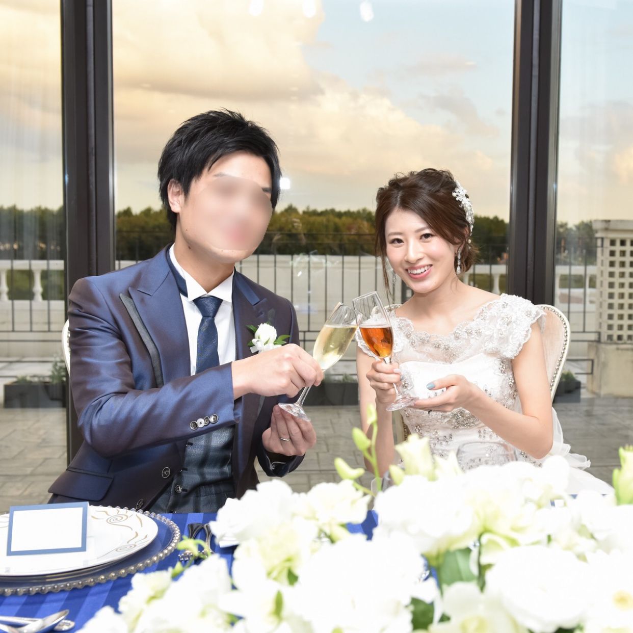 披露宴パーティのカバー写真