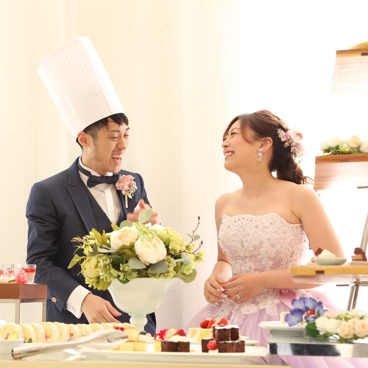 披露宴パーティのカバー写真