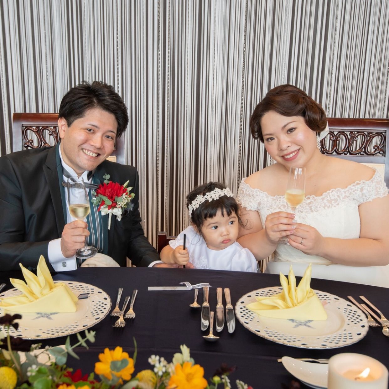 披露宴パーティのカバー写真