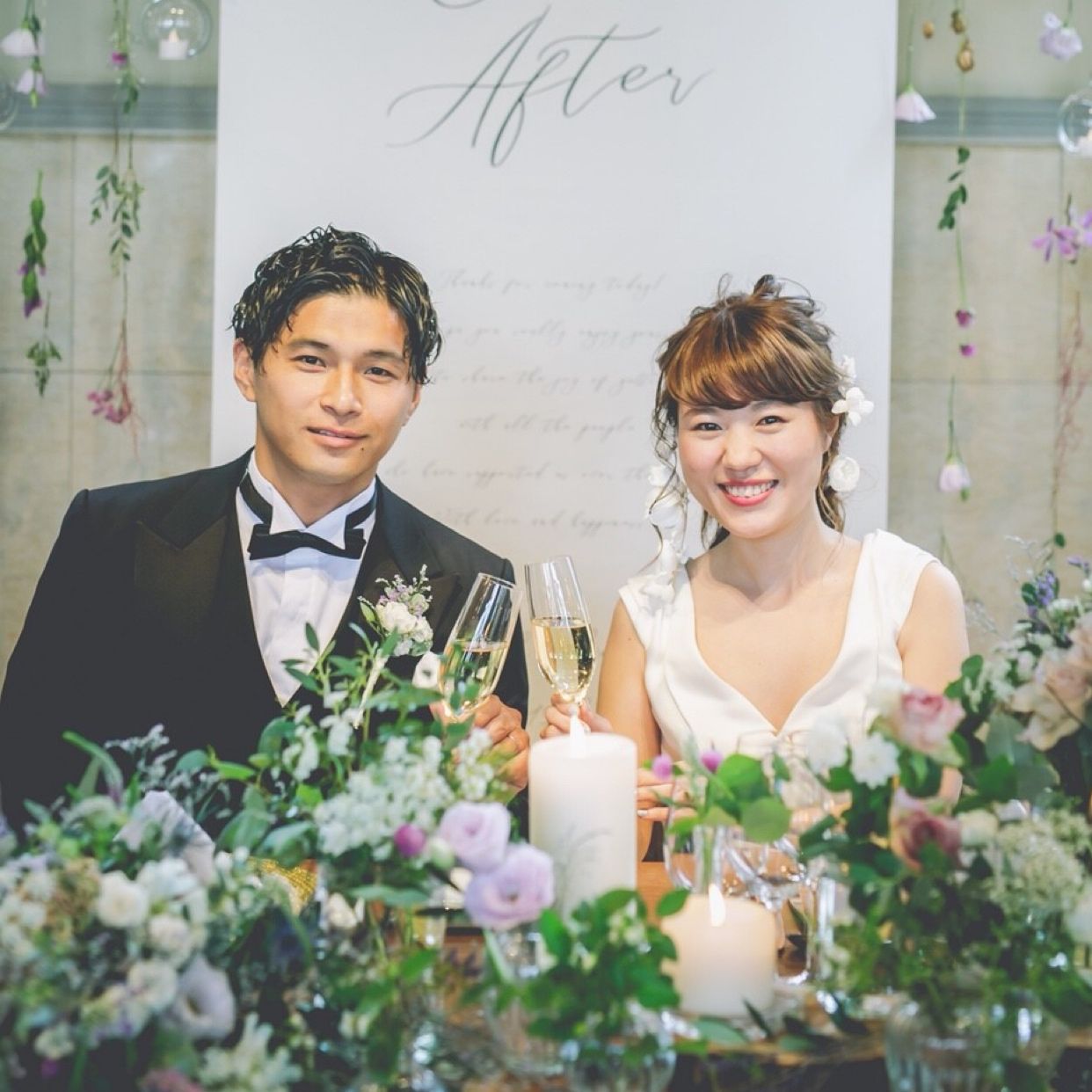 披露宴パーティのカバー写真