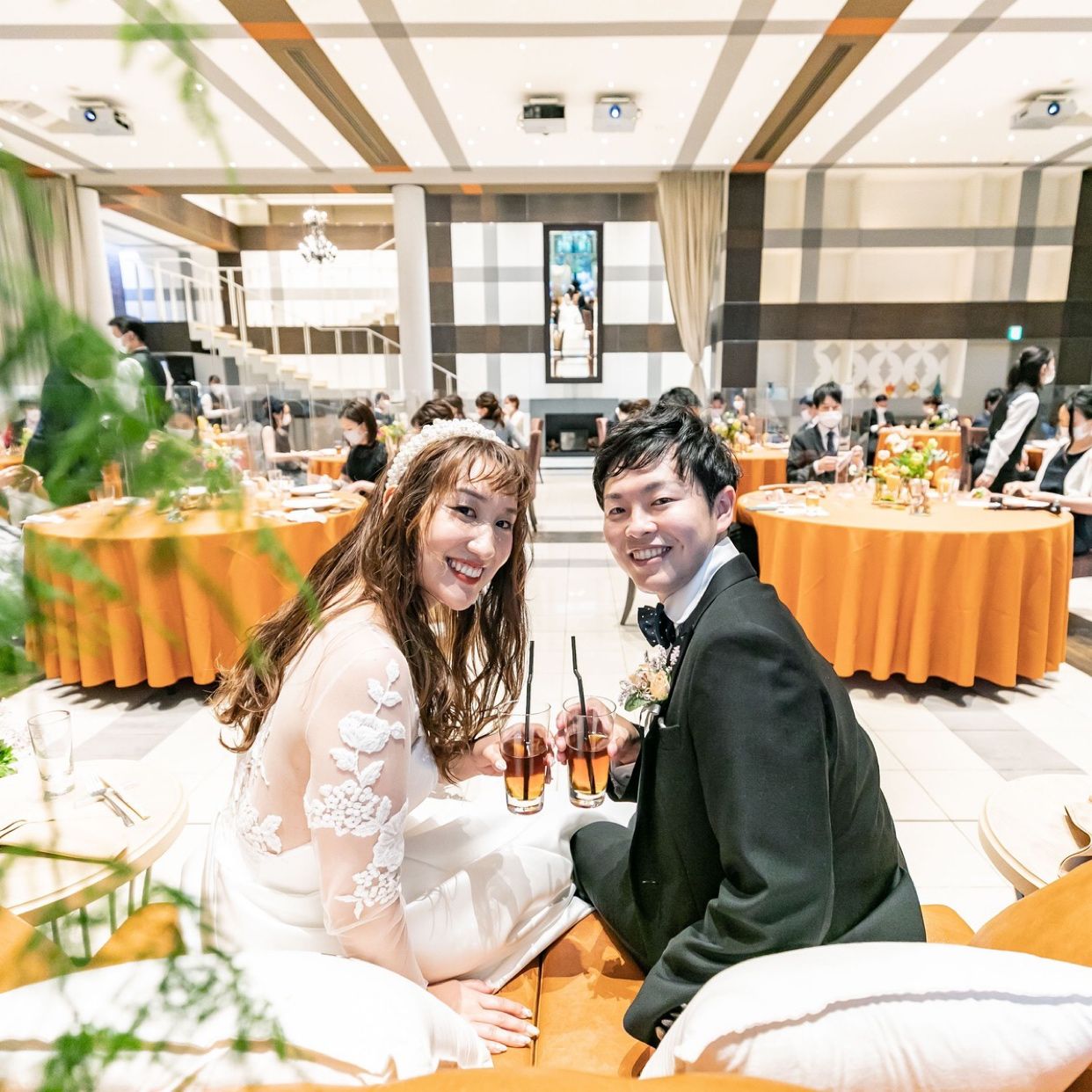 披露宴パーティのカバー写真