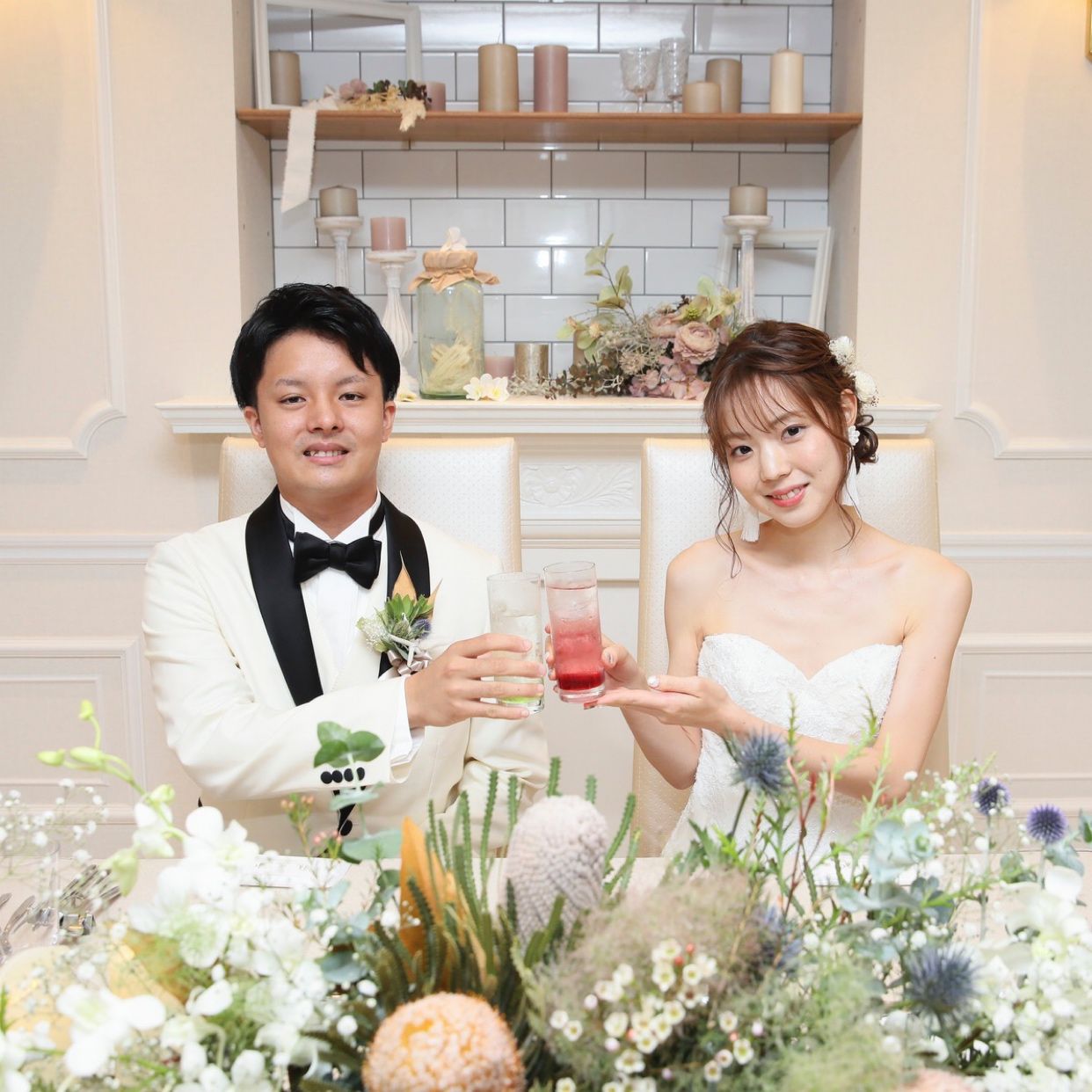 披露宴パーティのカバー写真