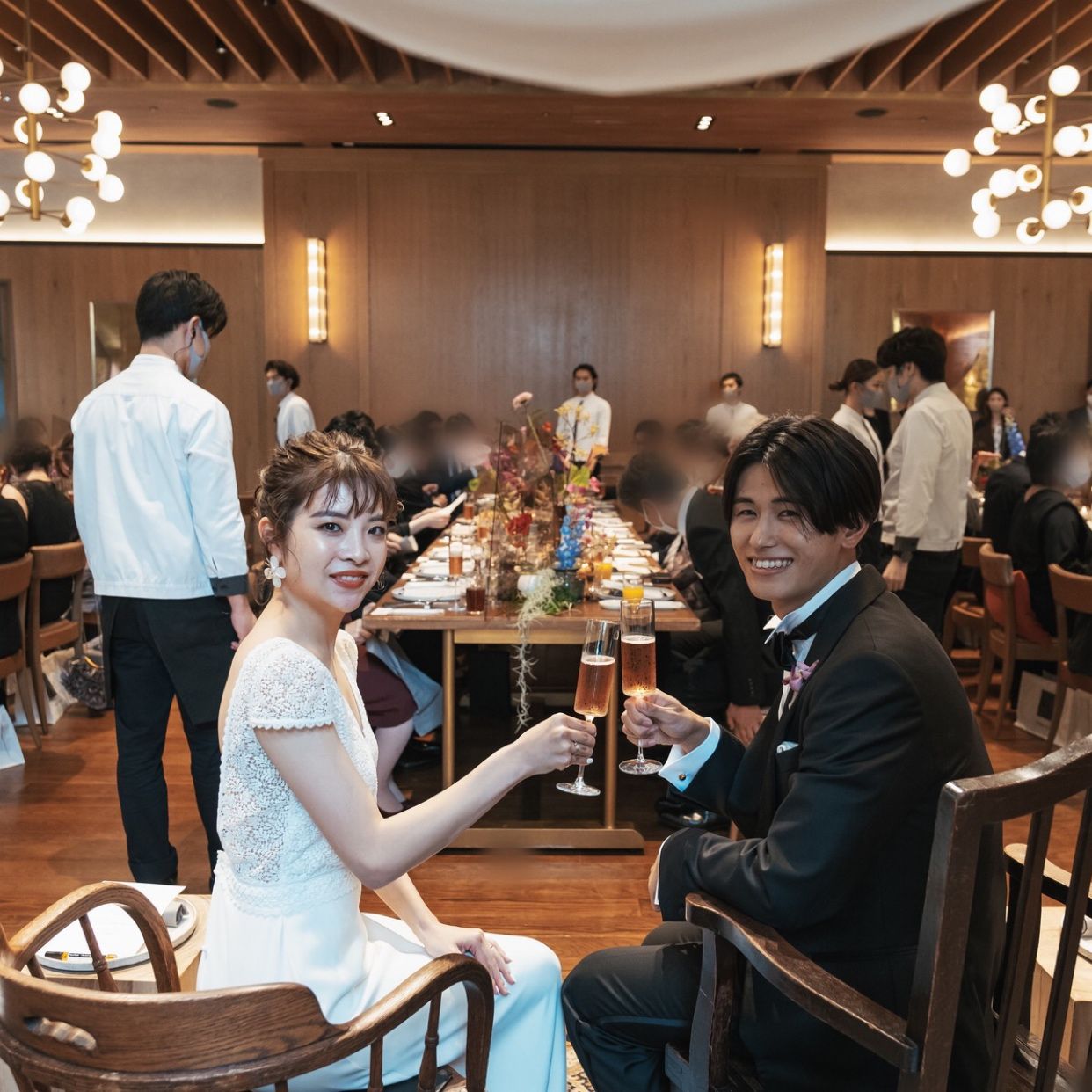 披露宴パーティのカバー写真