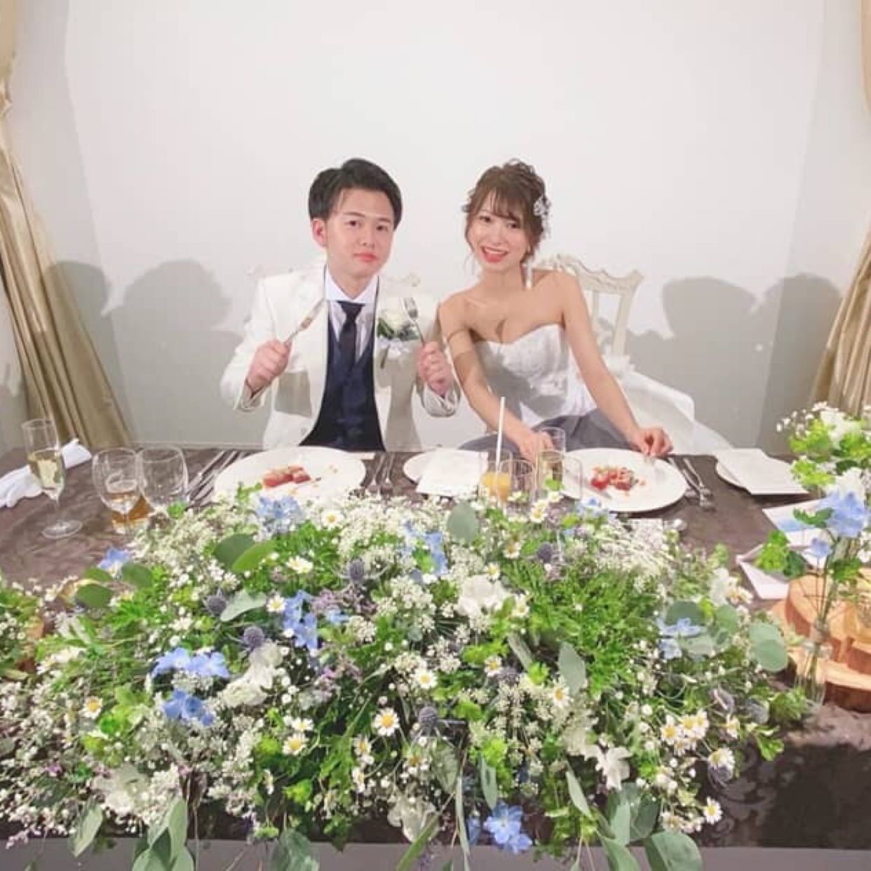 披露宴パーティのカバー写真