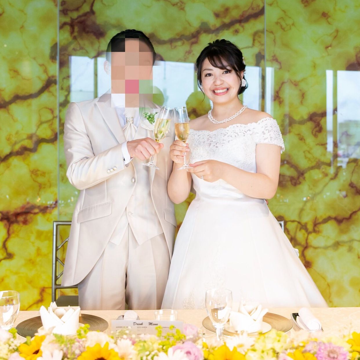 披露宴パーティのカバー写真