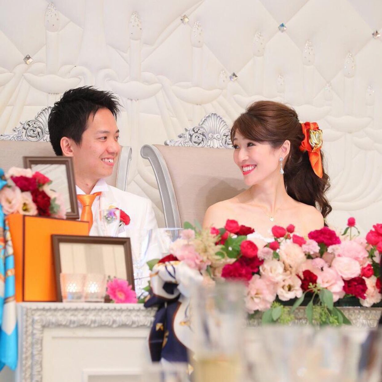 披露宴パーティのカバー写真