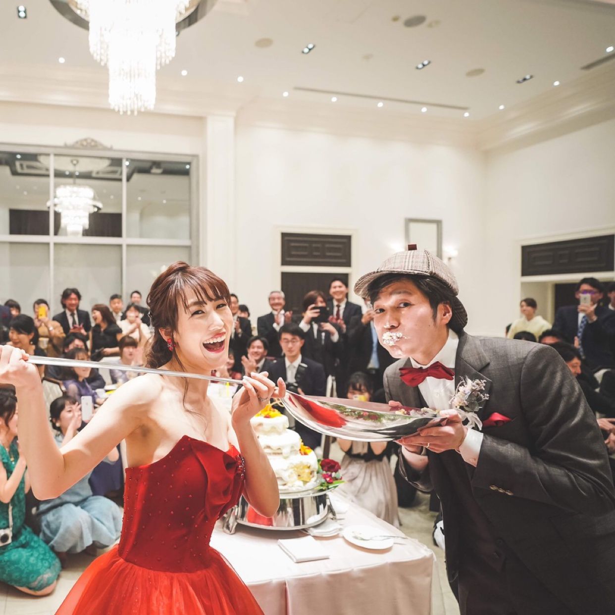 披露宴パーティのカバー写真