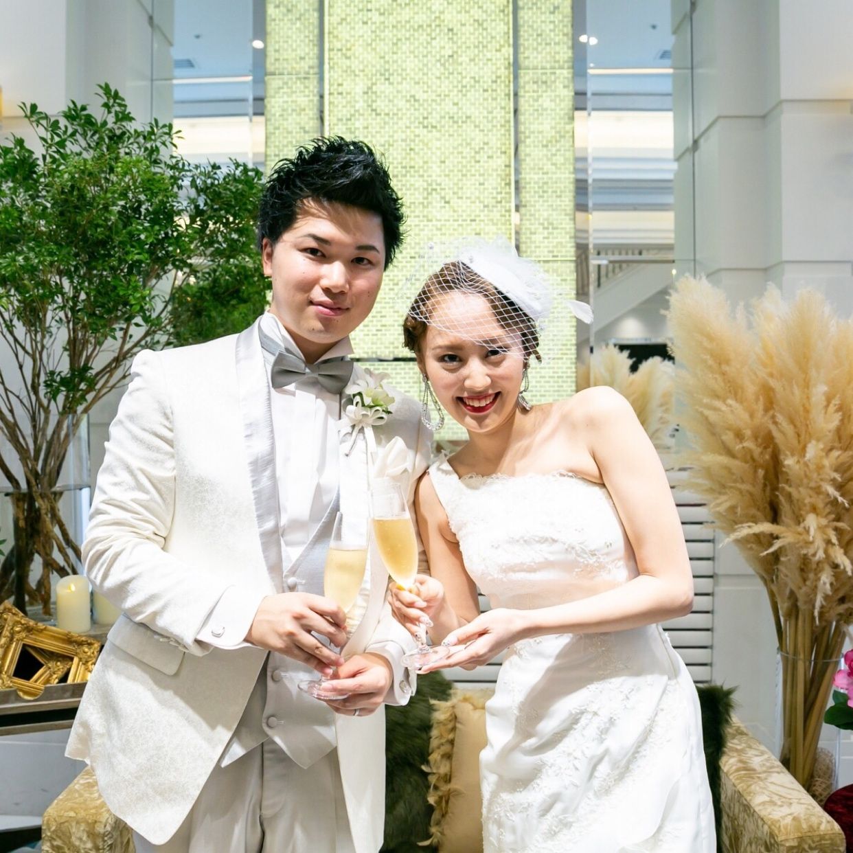 披露宴パーティのカバー写真