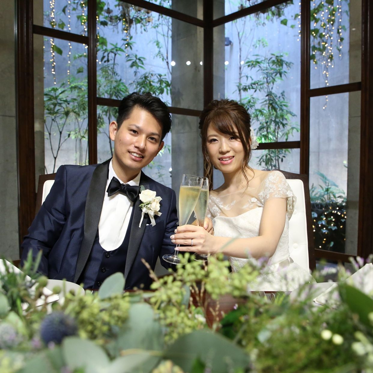 披露宴パーティのカバー写真