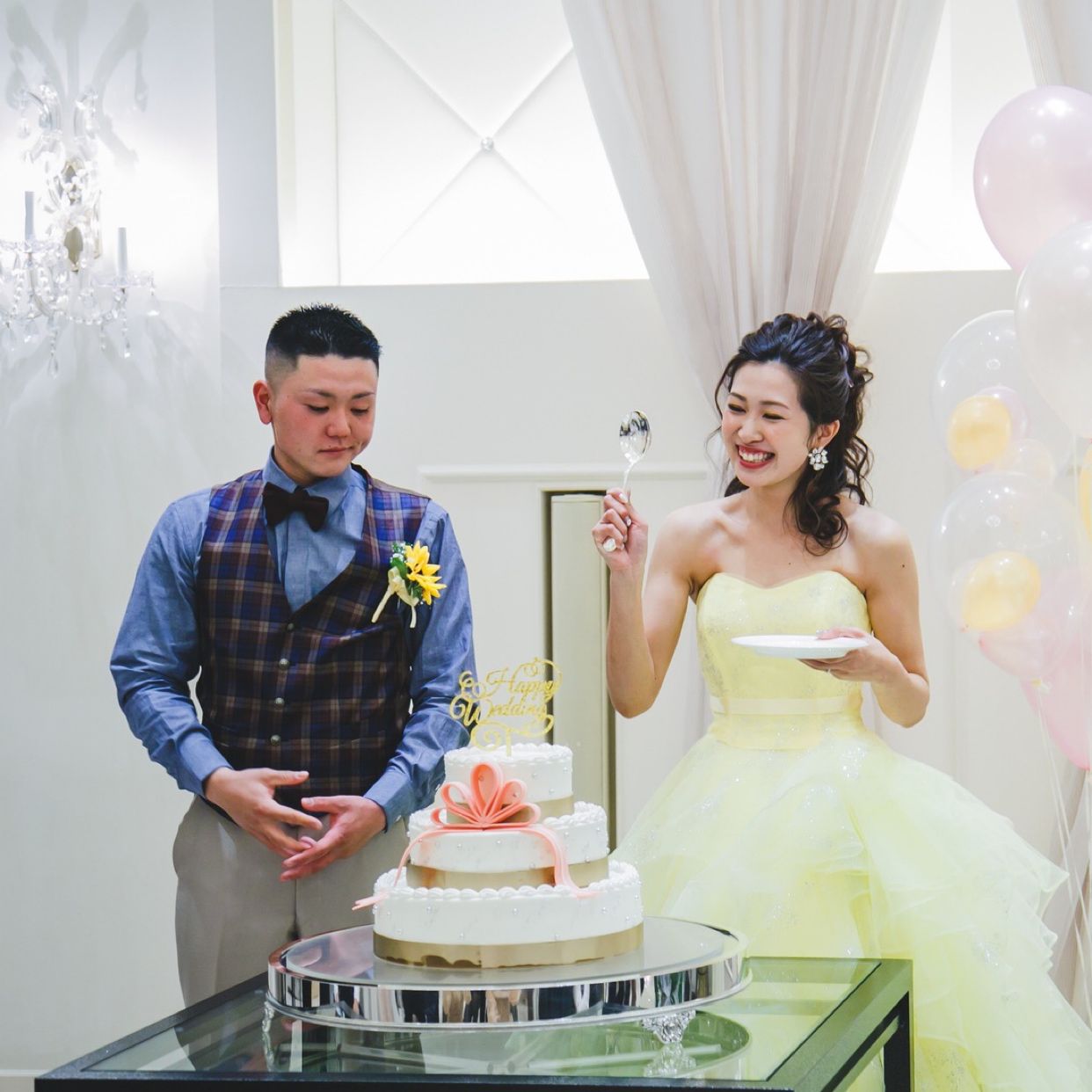 披露宴パーティのカバー写真