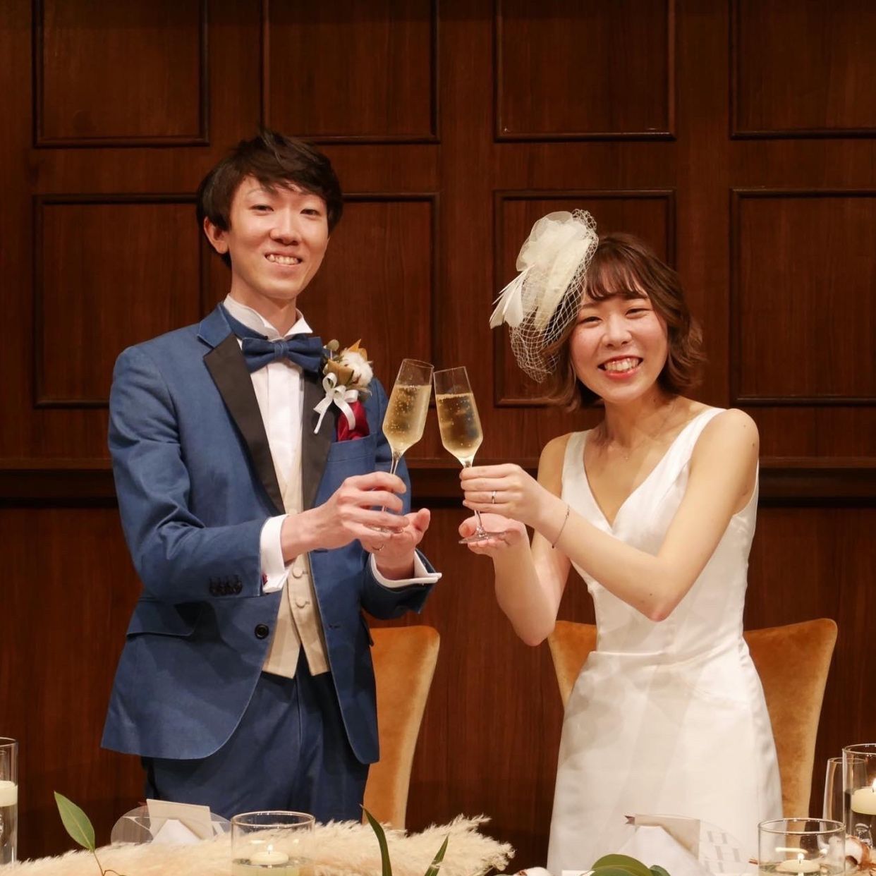 披露宴パーティのカバー写真