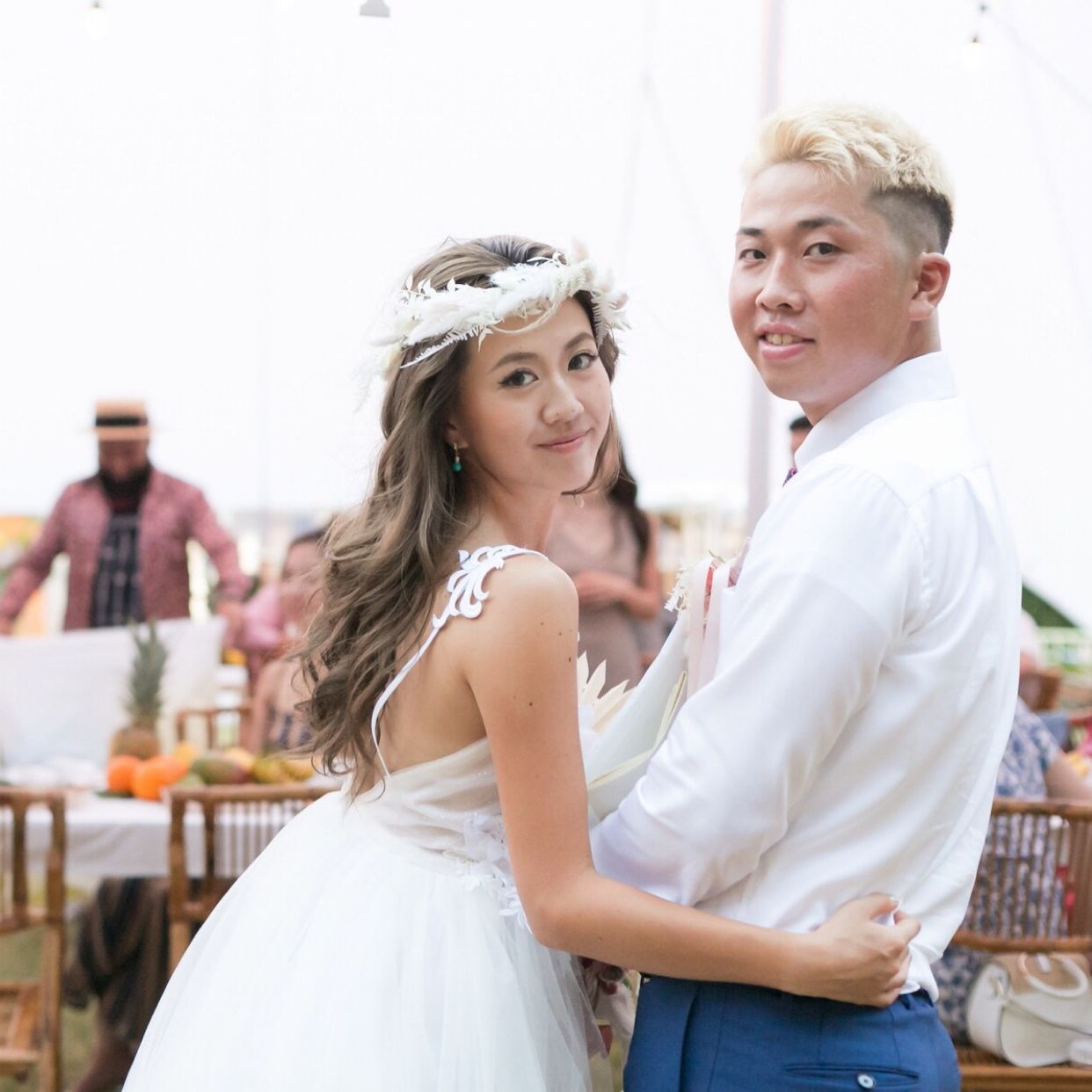 披露宴パーティのカバー写真