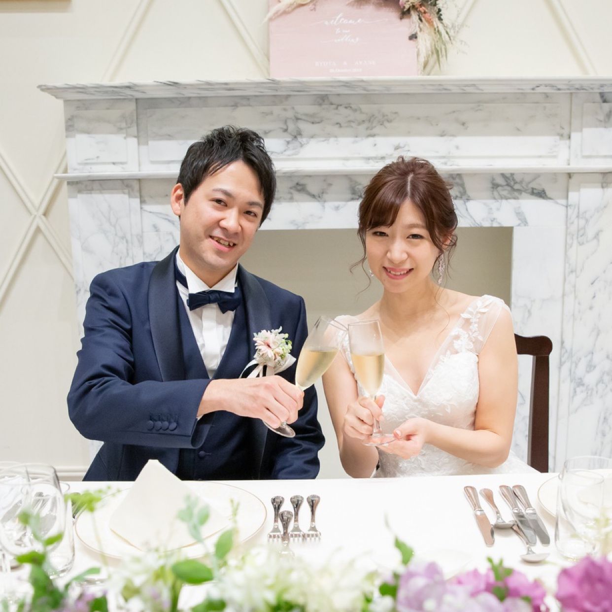 披露宴パーティのカバー写真