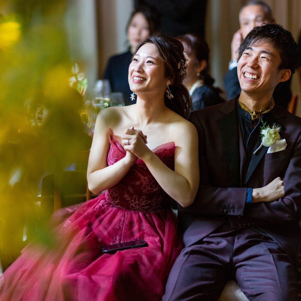 披露宴パーティのカバー写真