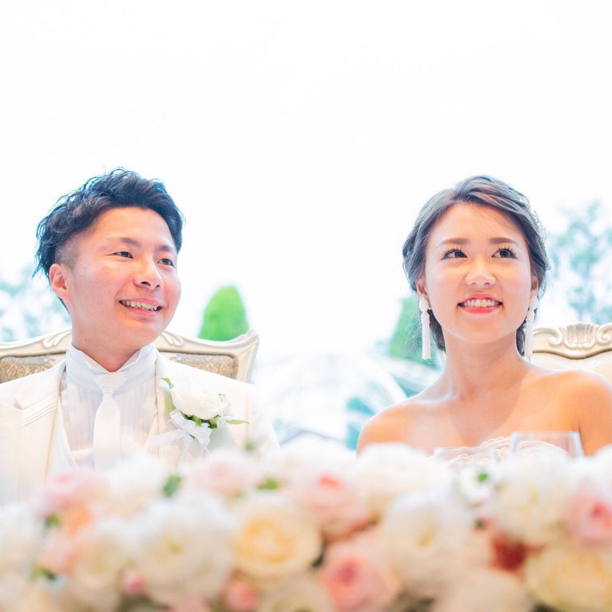 披露宴パーティのカバー写真