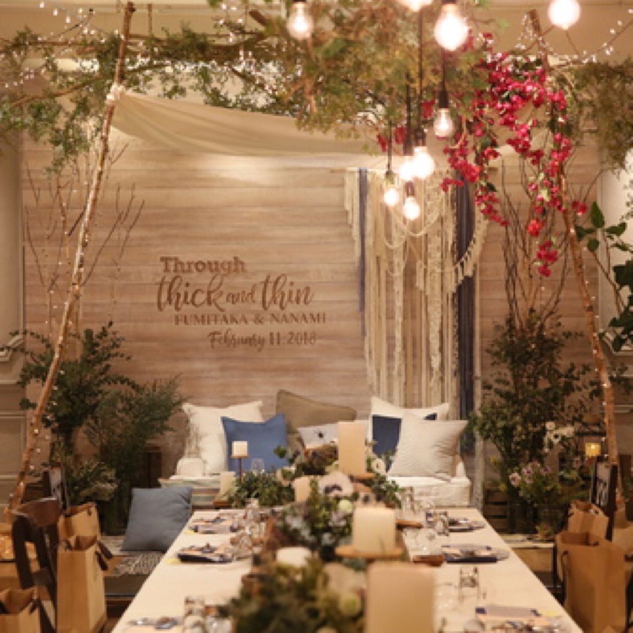 披露宴パーティのカバー写真