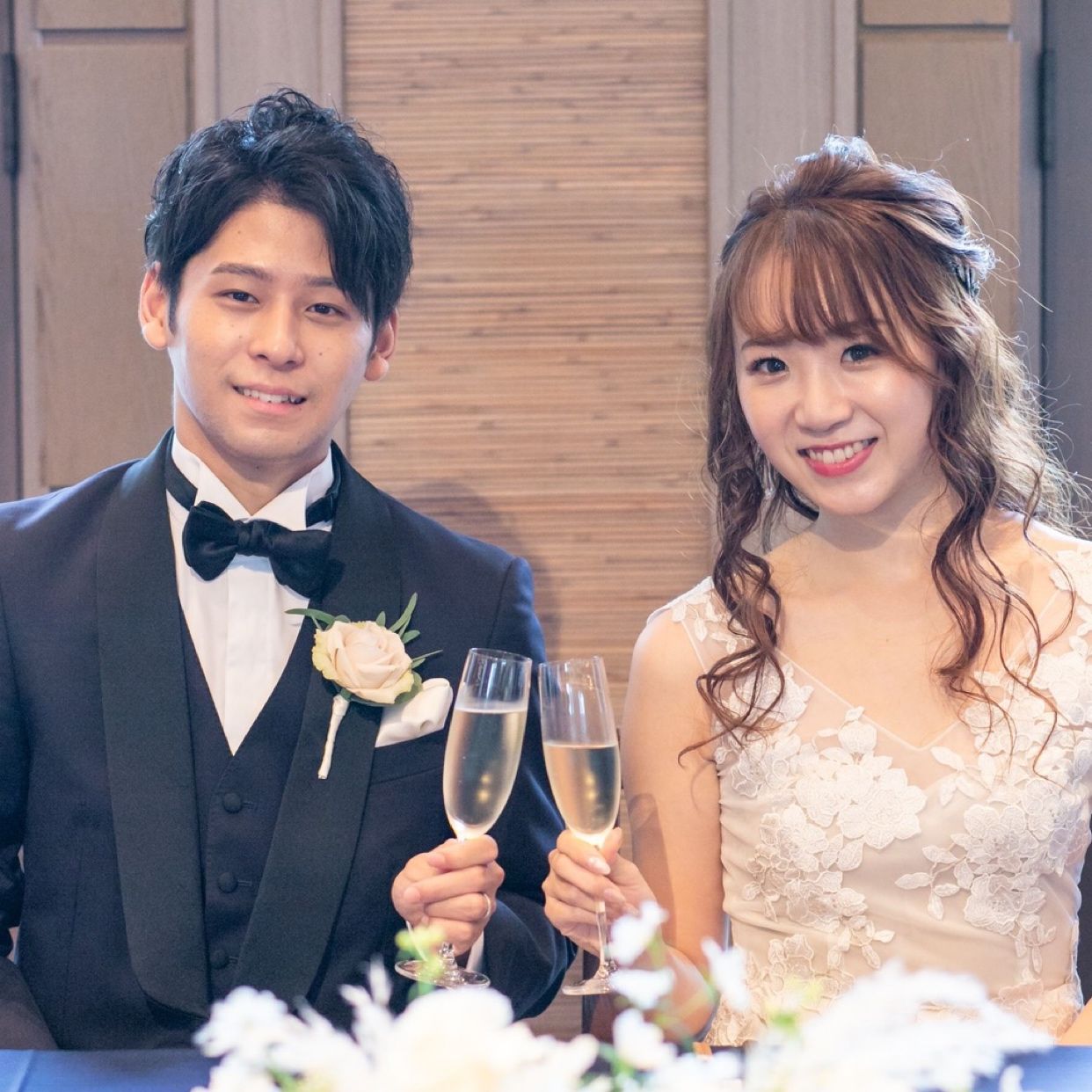 披露宴パーティのカバー写真