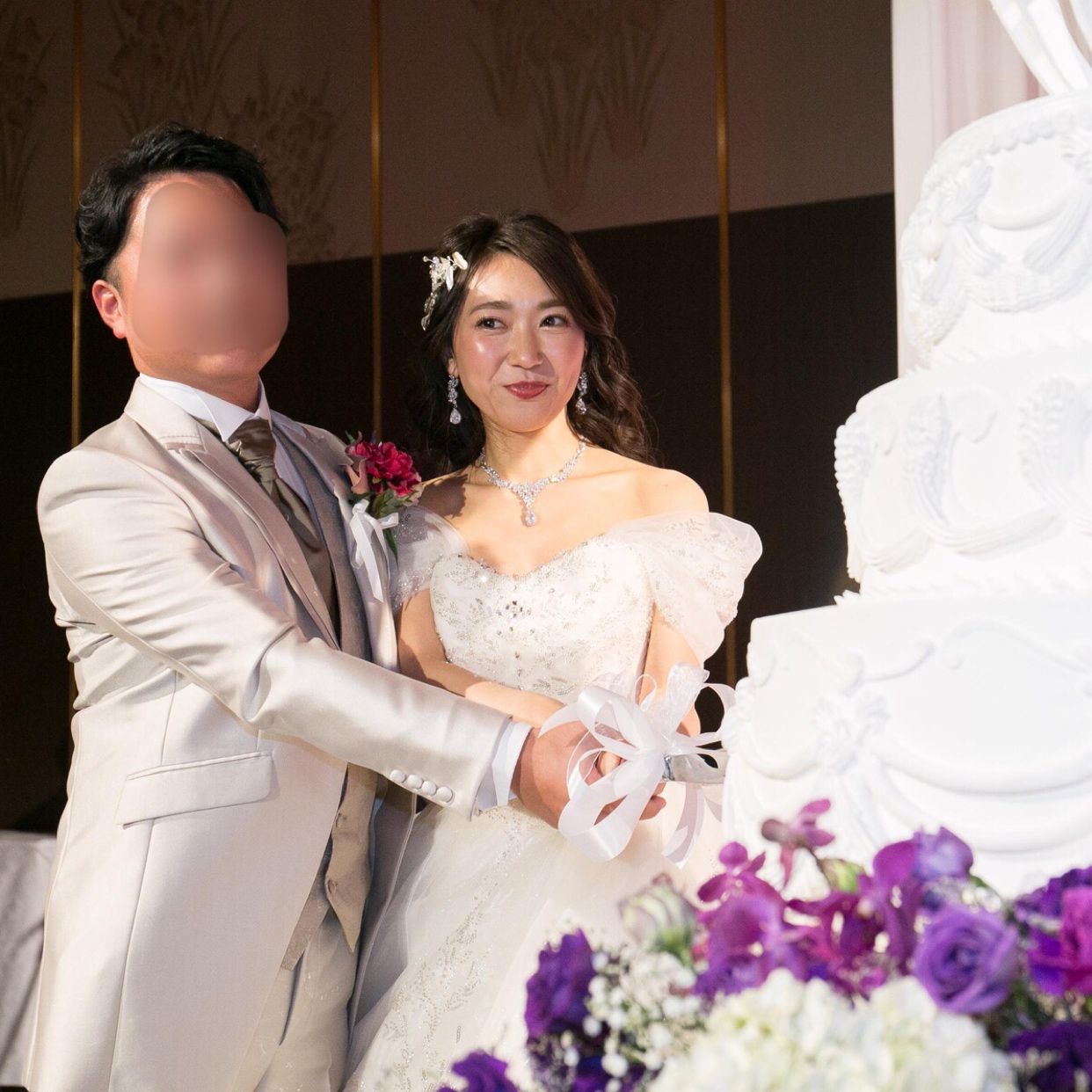 披露宴パーティのカバー写真