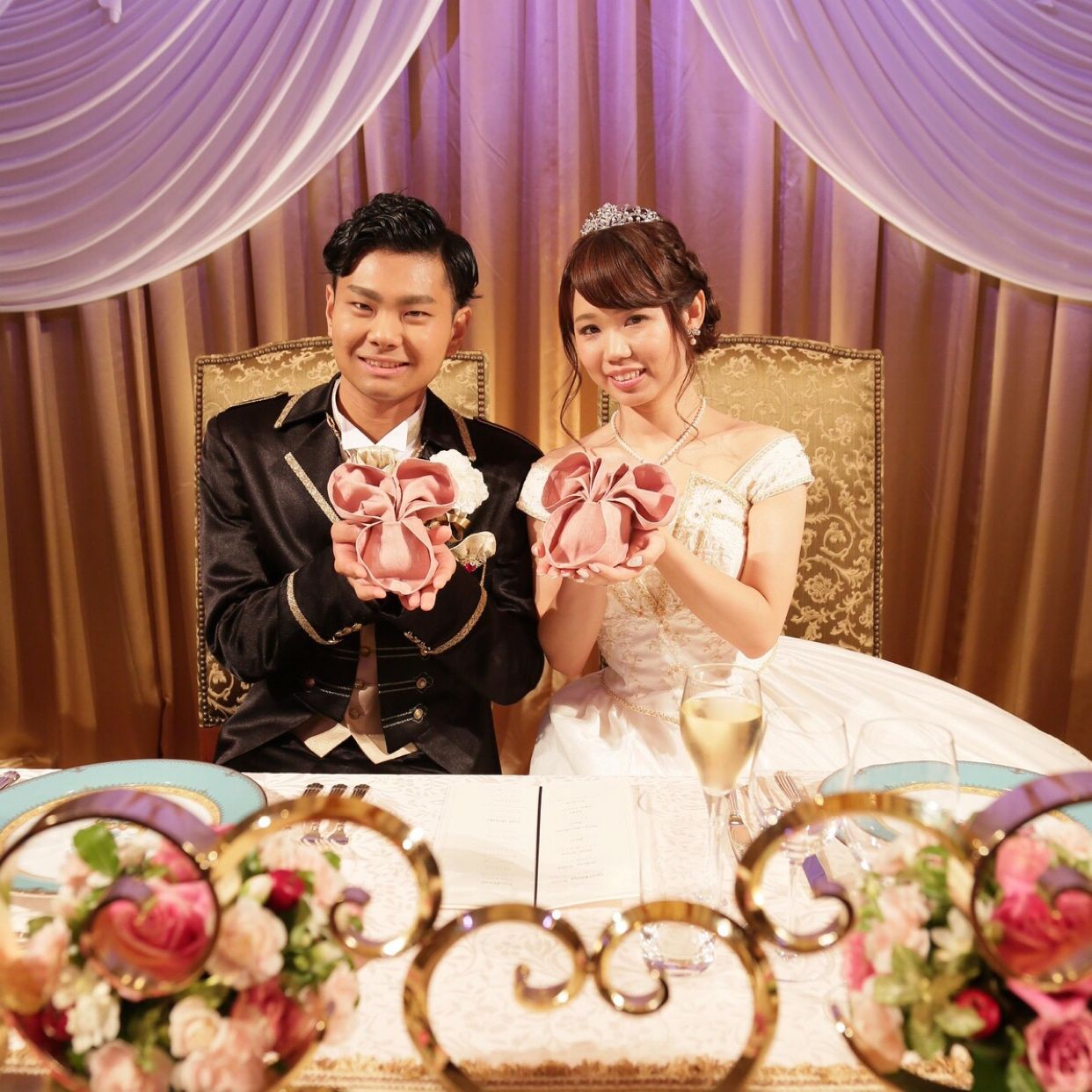 披露宴パーティのカバー写真