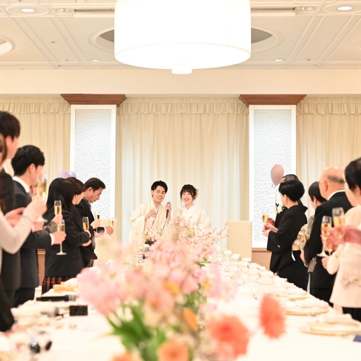 披露宴パーティのカバー写真