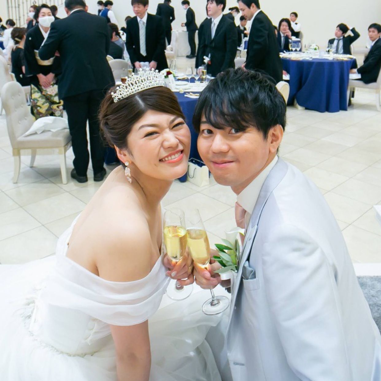 披露宴パーティのカバー写真