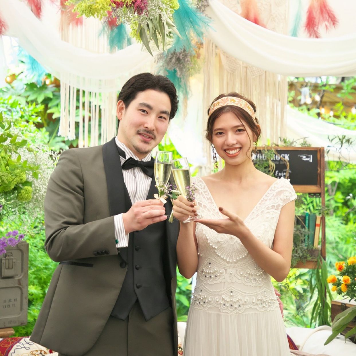 披露宴パーティのカバー写真