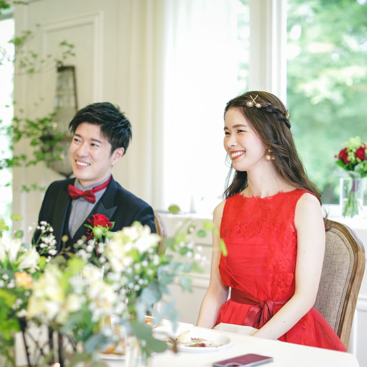 披露宴パーティのカバー写真