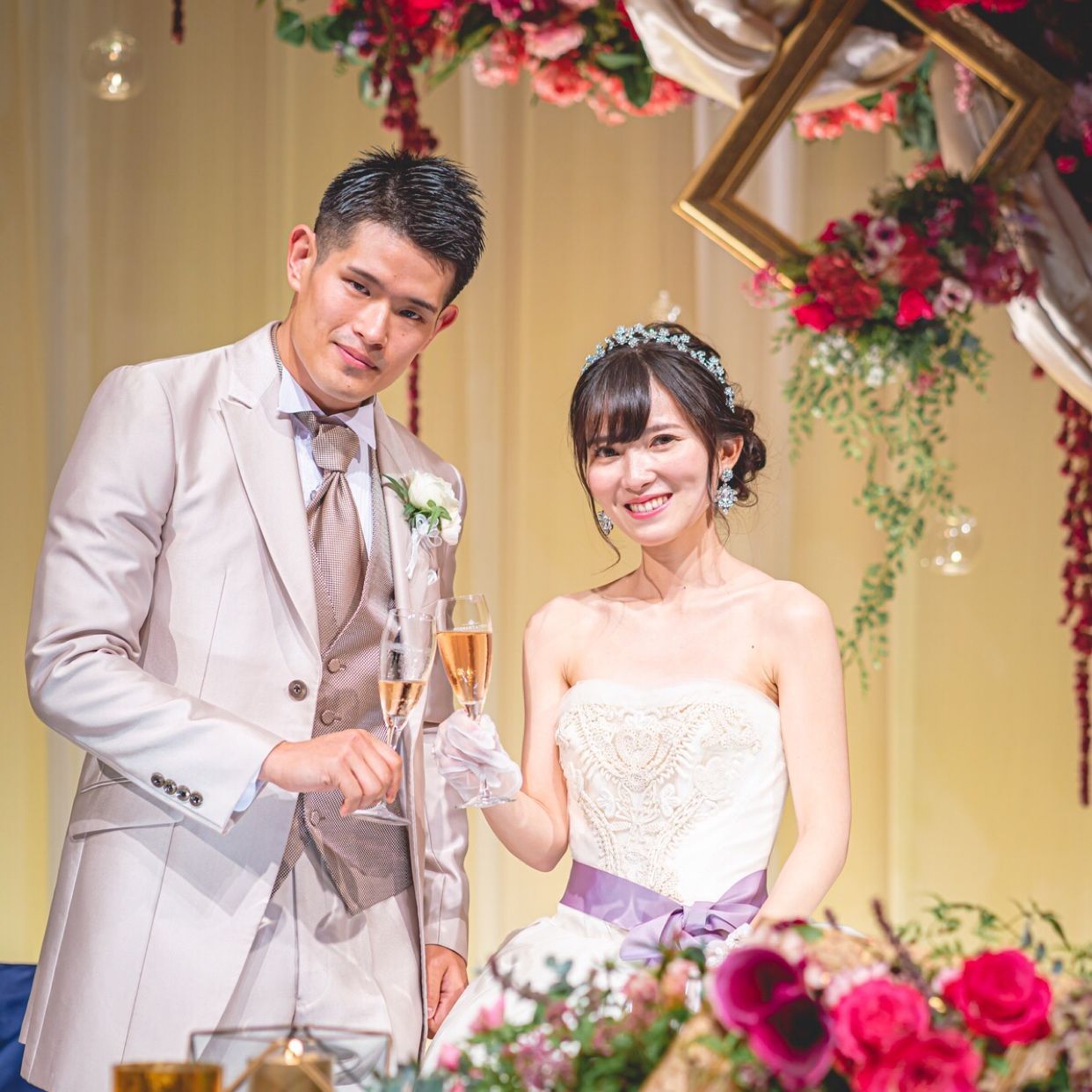 披露宴パーティのカバー写真