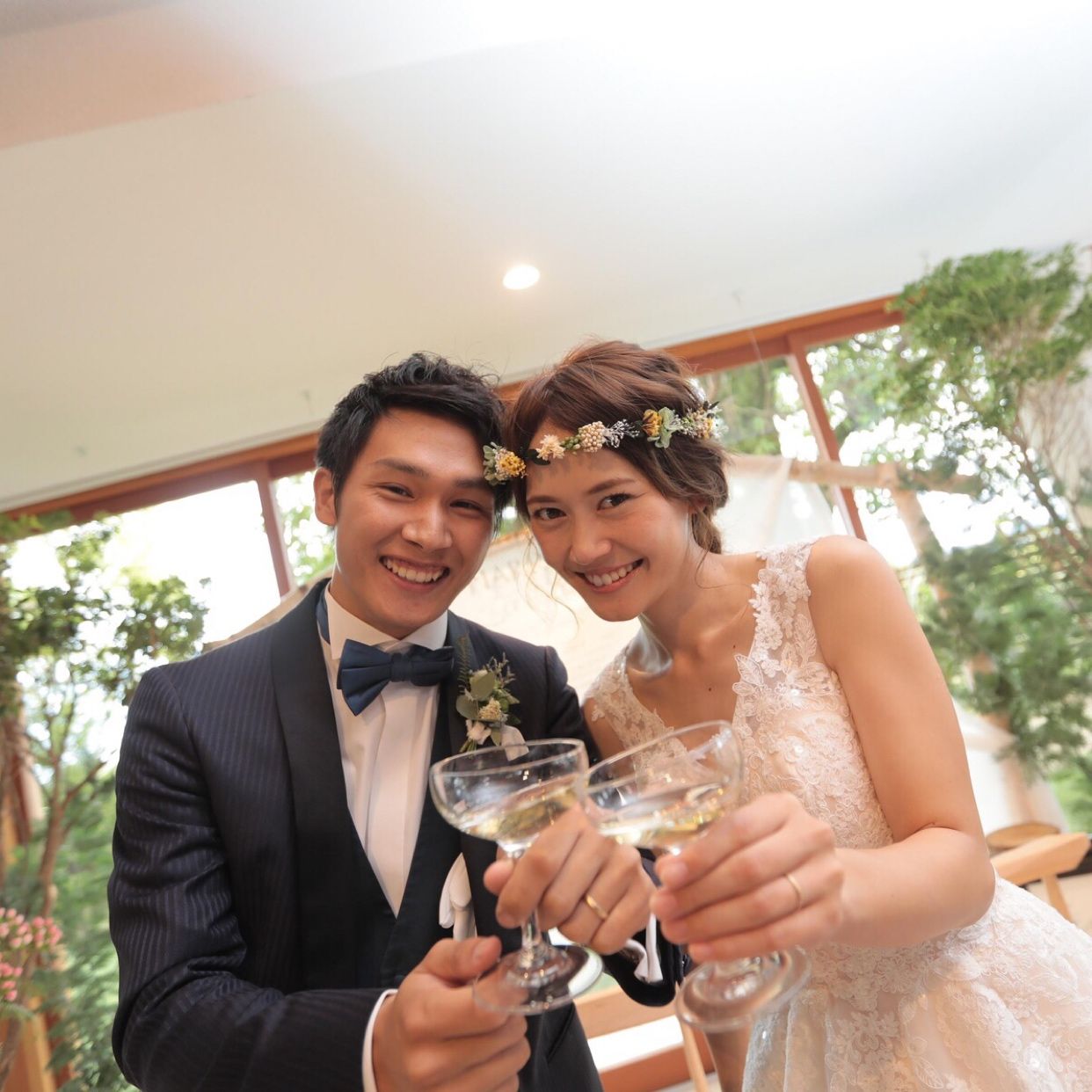 披露宴パーティのカバー写真