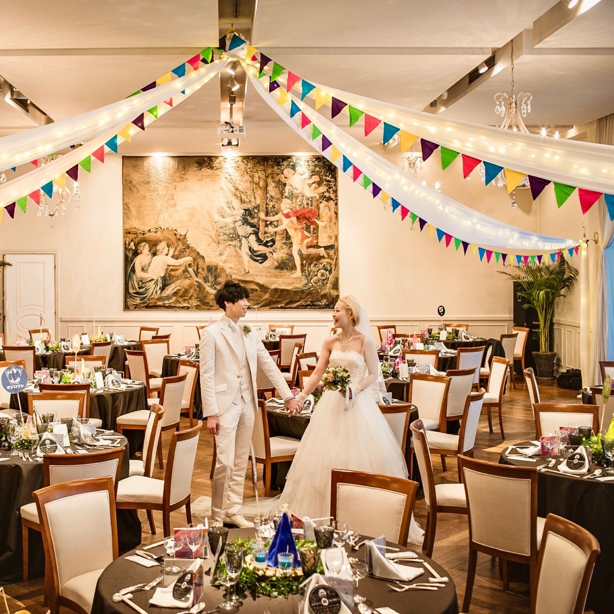 披露宴パーティのカバー写真