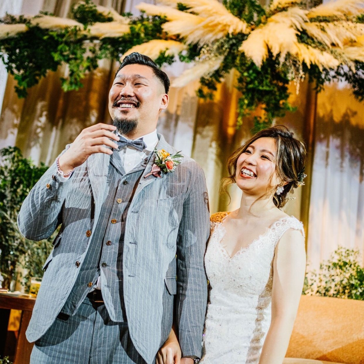 披露宴パーティのカバー写真