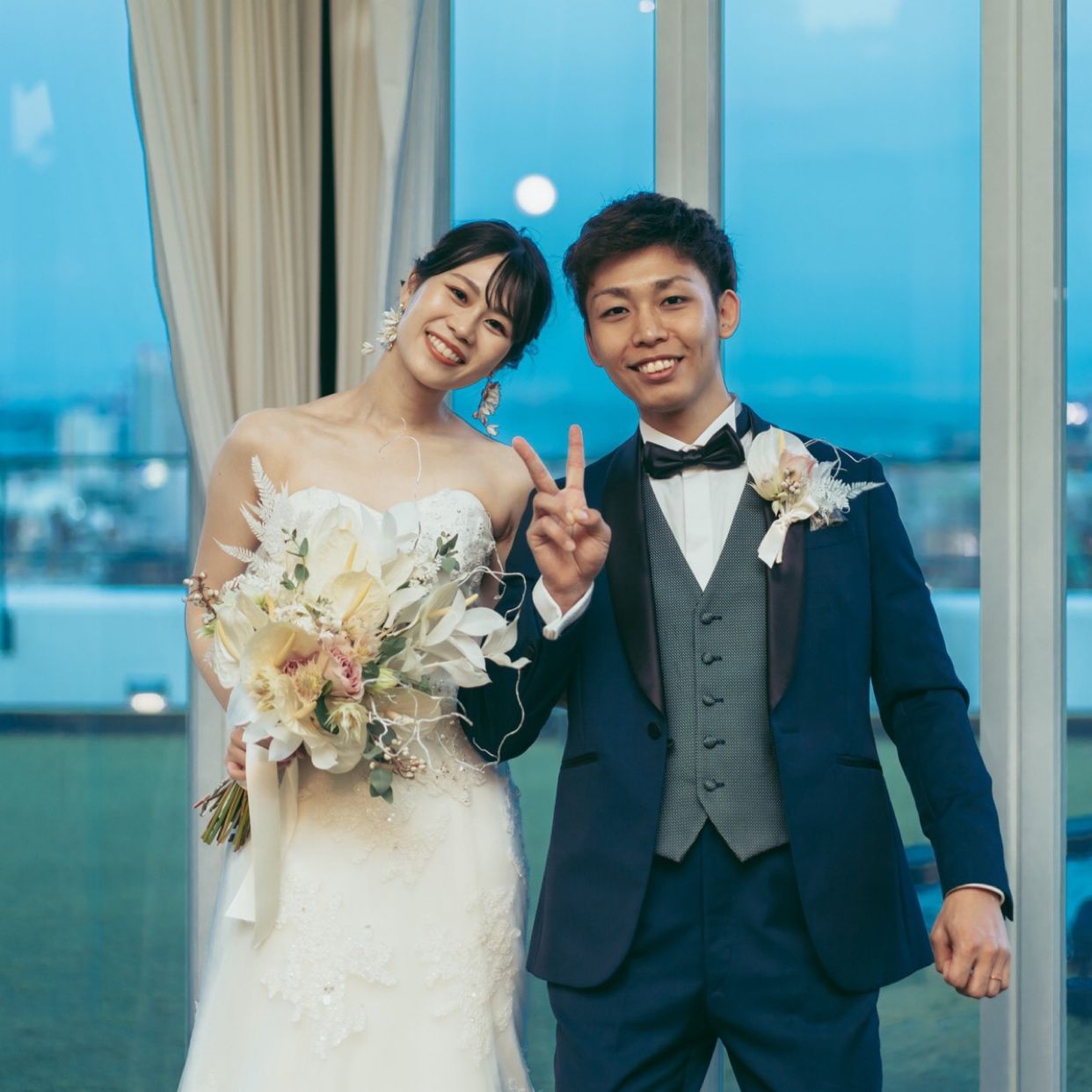 披露宴パーティのカバー写真