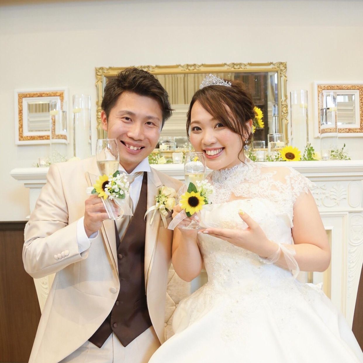 披露宴パーティのカバー写真