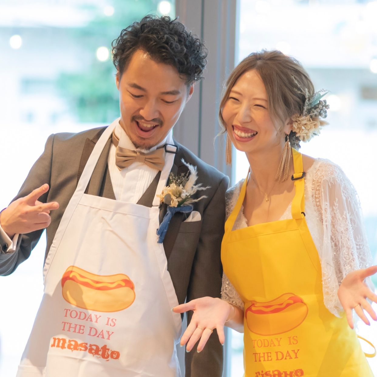 披露宴パーティのカバー写真