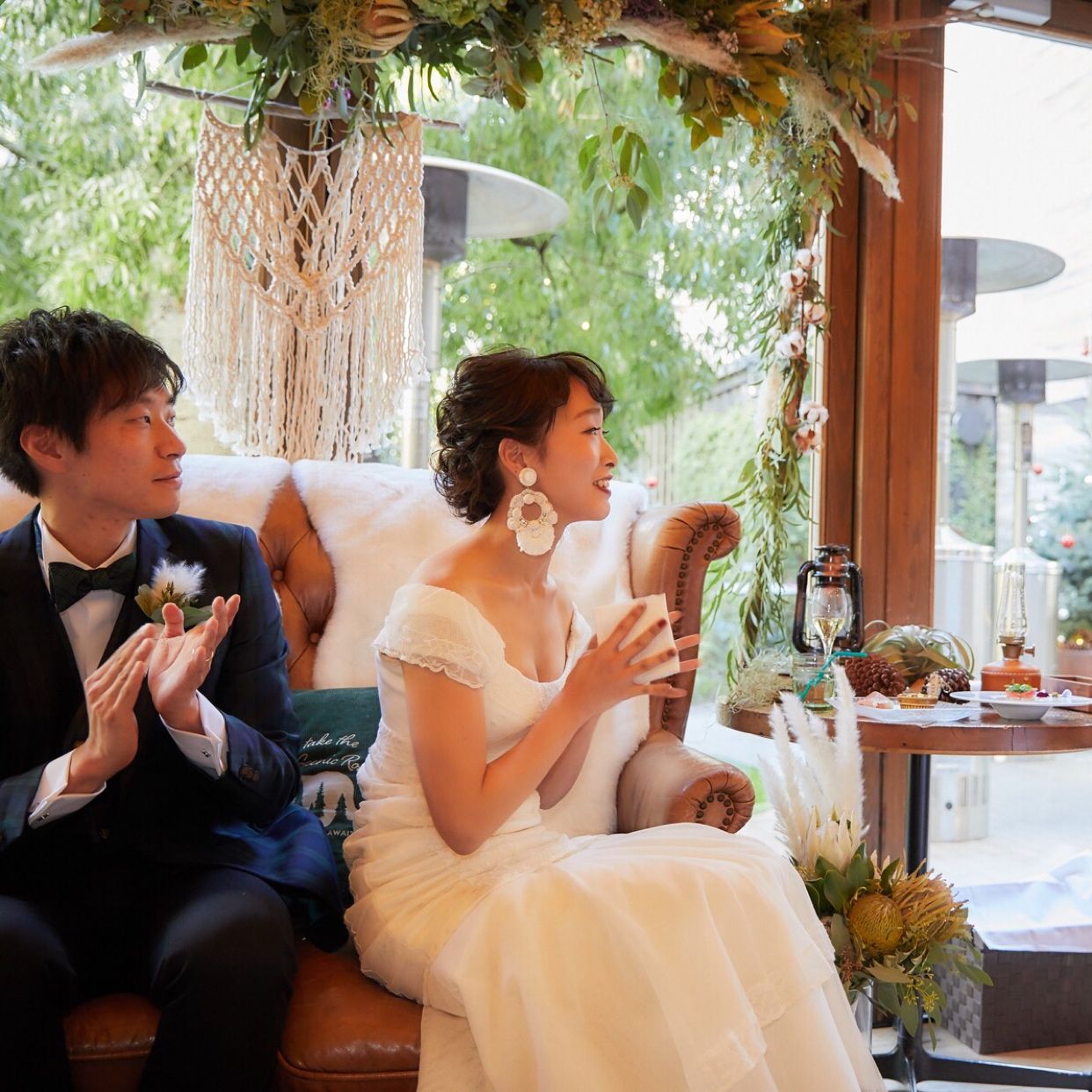 披露宴パーティのカバー写真