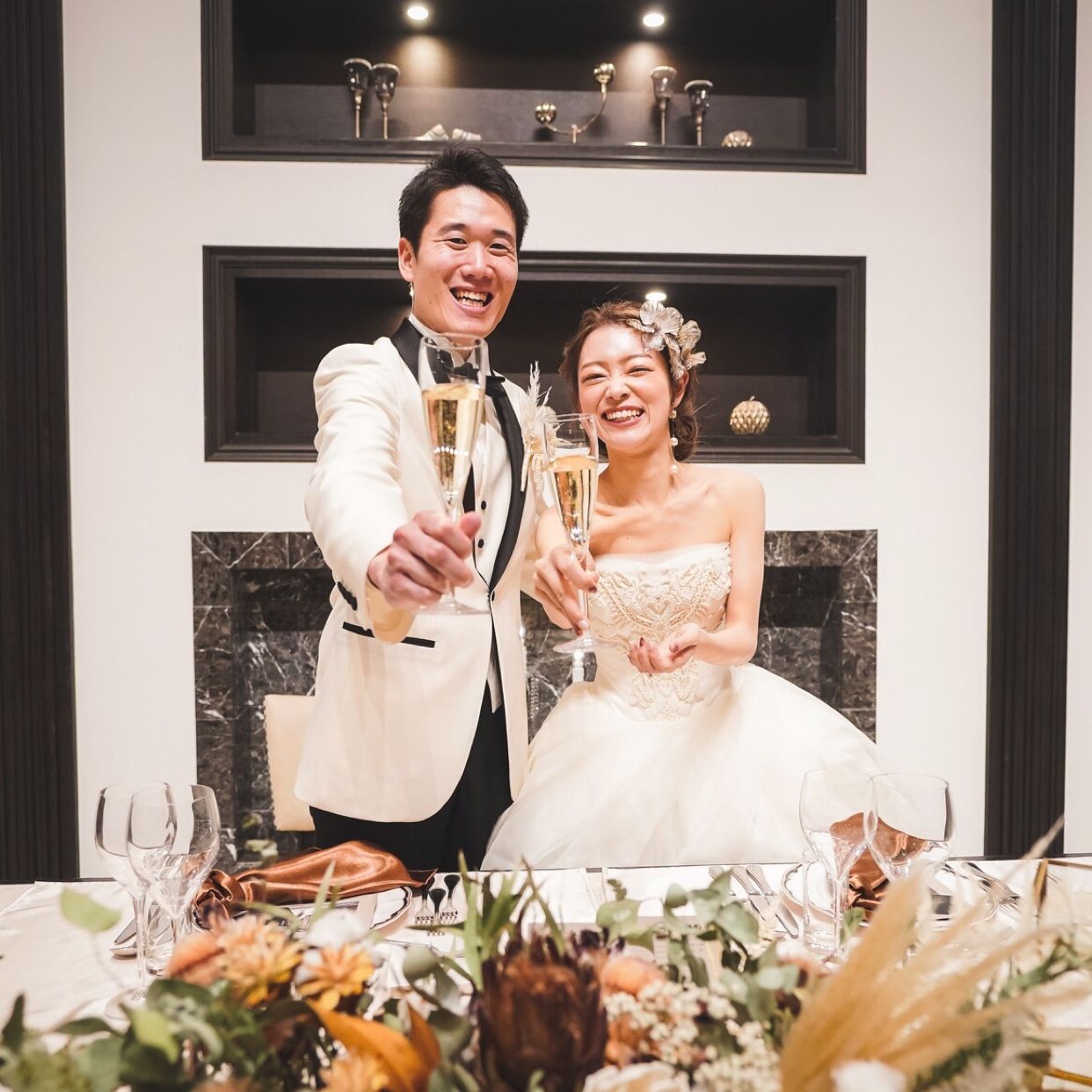 披露宴パーティのカバー写真