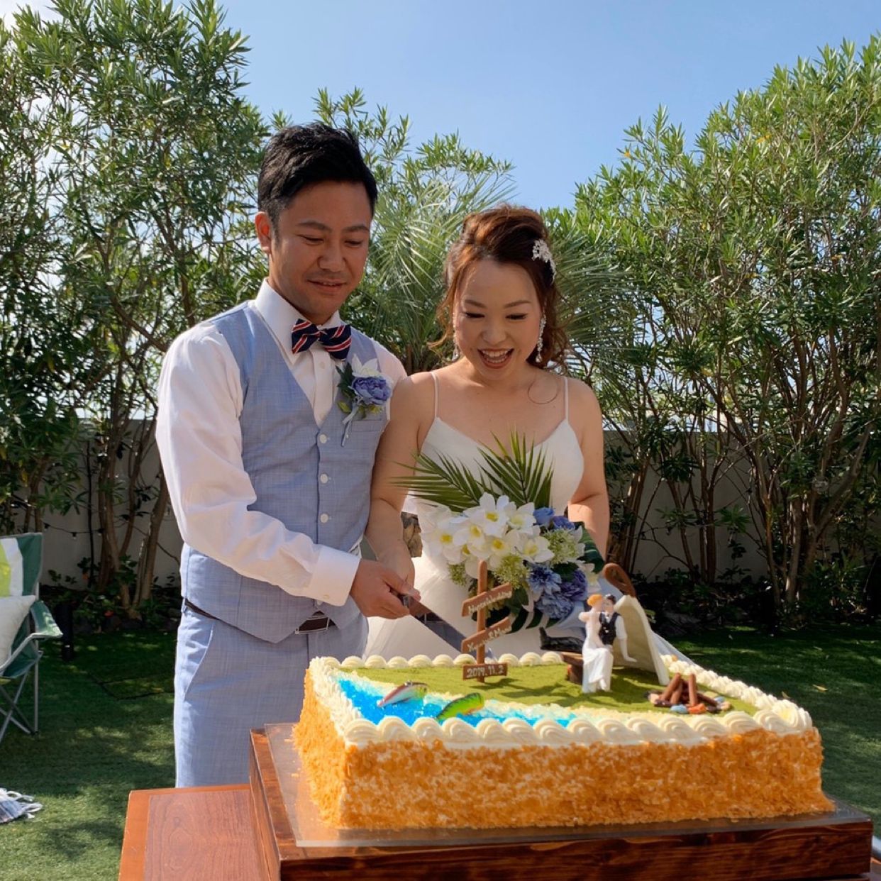 披露宴パーティのカバー写真