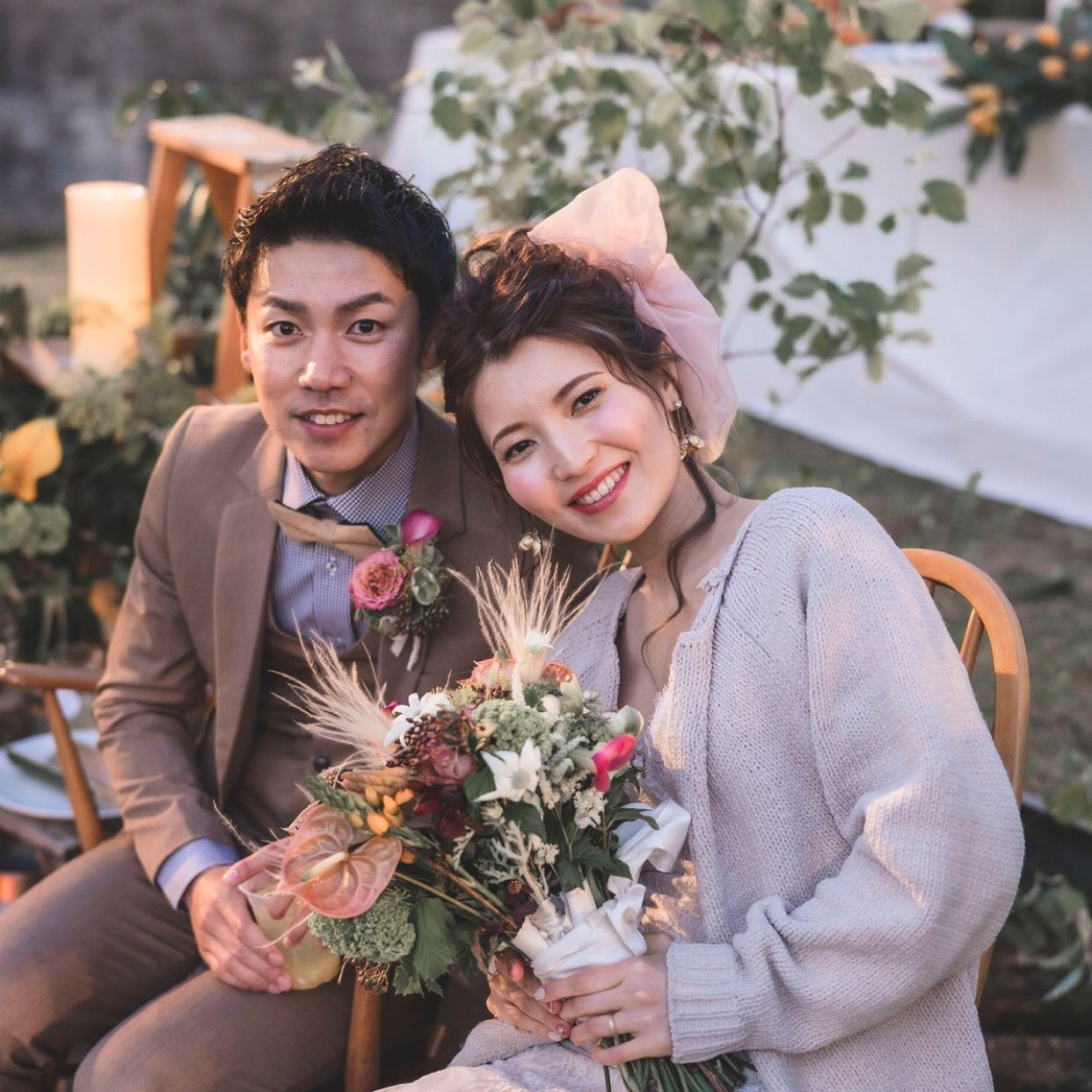 披露宴パーティのカバー写真