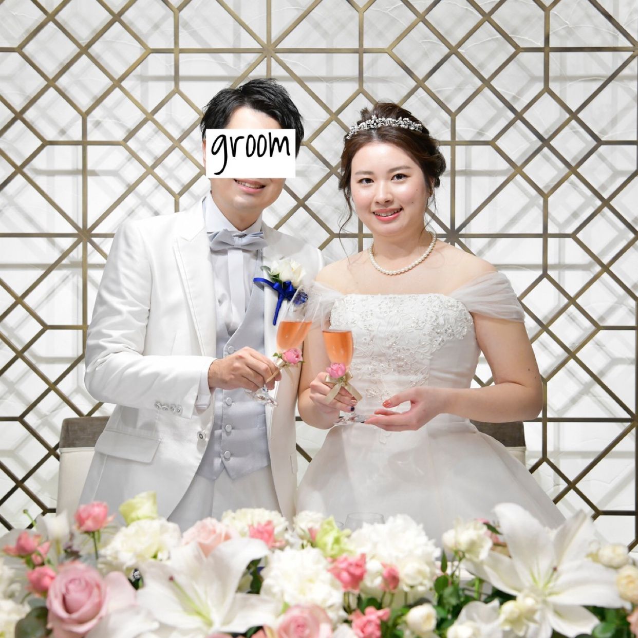 披露宴パーティのカバー写真