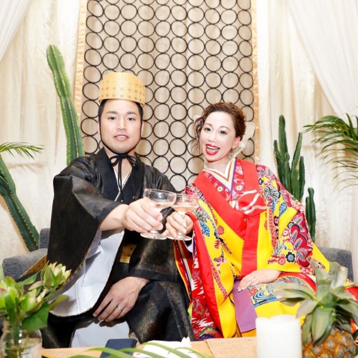 披露宴パーティのカバー写真