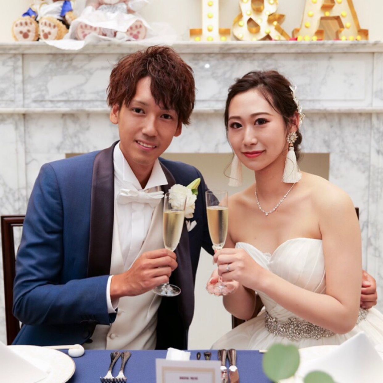 披露宴パーティのカバー写真