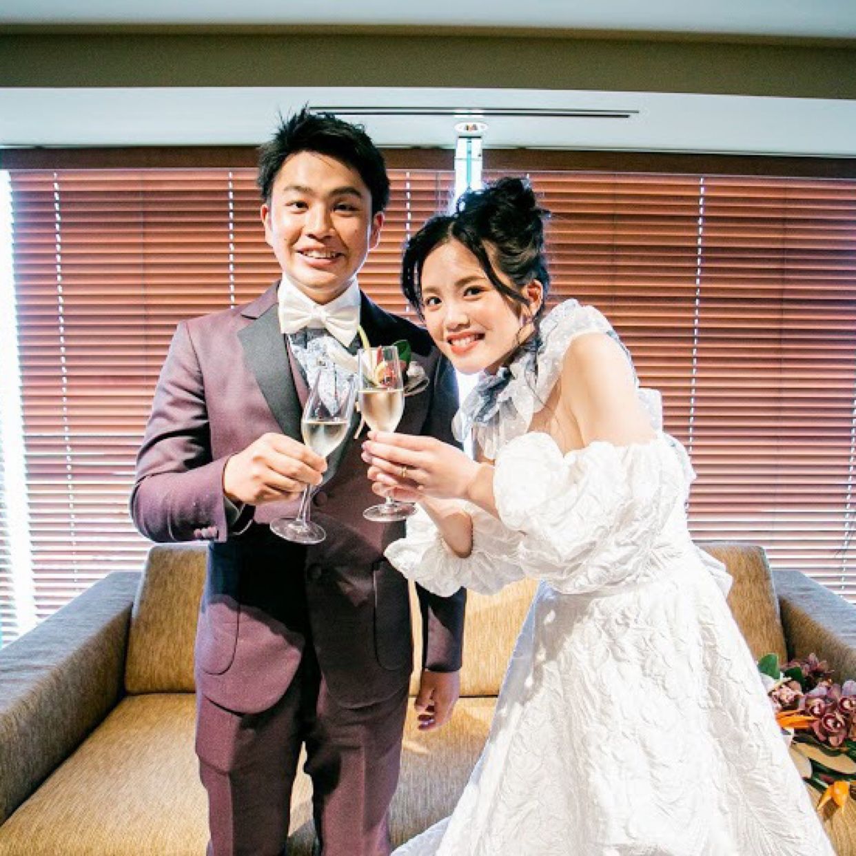 披露宴パーティのカバー写真